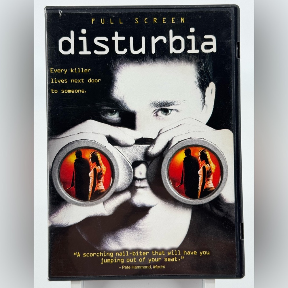 Disturbia on DVD. Fullscreen
